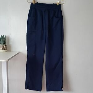 Scrubstar Women's Navy Blue Scrub Pants XS/XCH | Drawstring & Elastic Waist